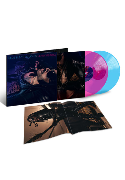 Lenny Kravitz - Blue Electric Light SIGNED Ltd. Pink & Blue - Colored Vinyl | Neutral-Image